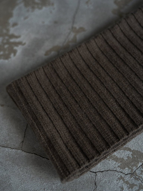 Cashmere Double Wrap Snood【taupe】 - PRY