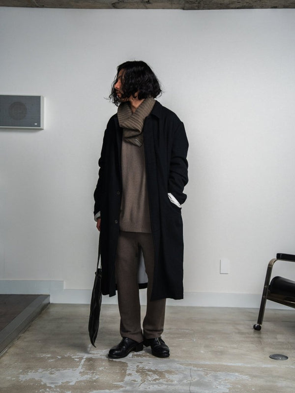 Cashmere Double Wrap Snood【taupe】 - PRY