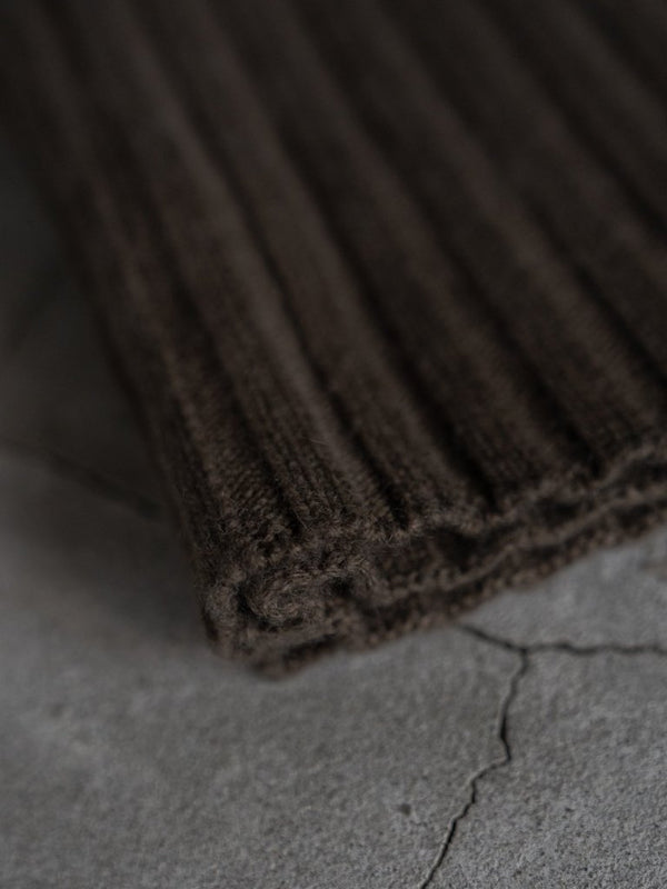 Cashmere Double Wrap Snood【taupe】 - PRY