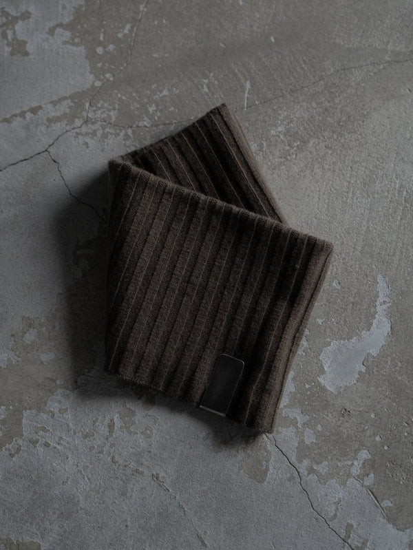 Cashmere Double Wrap Snood【taupe】 - PRY