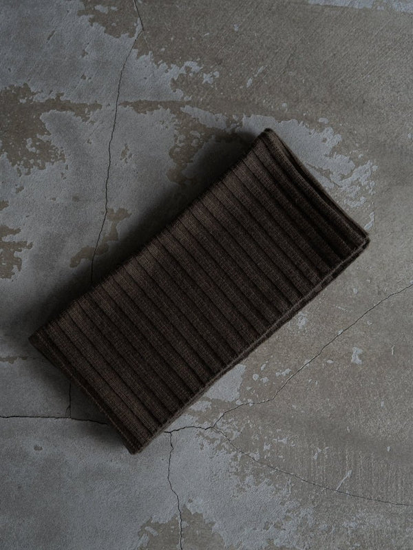 Cashmere Double Wrap Snood【taupe】 - PRY