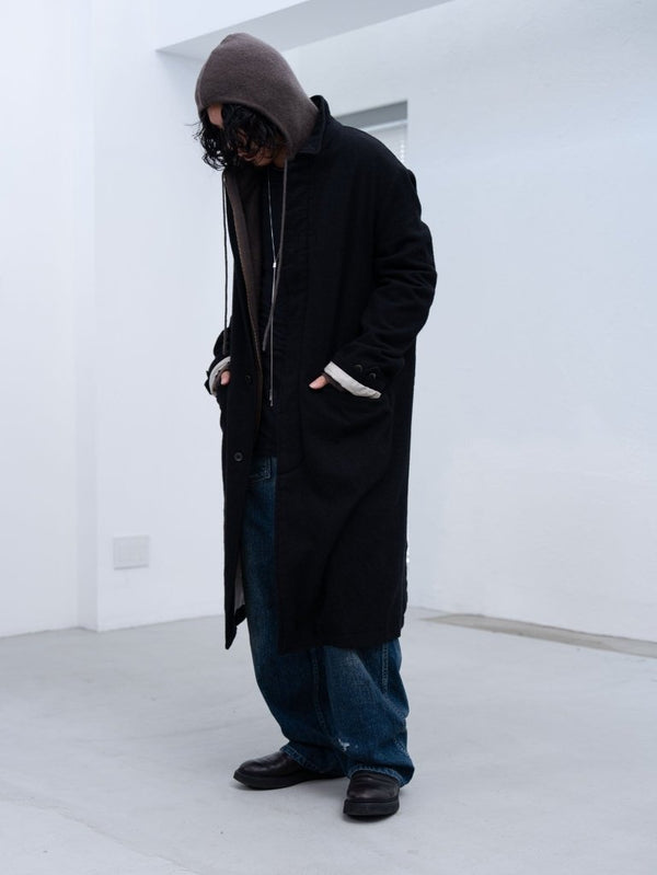 Cashmere Double Zip Hoodie【taupe】 - PRY