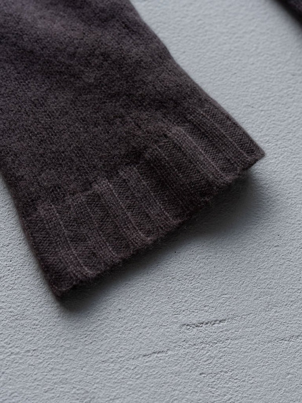 Cashmere Double Zip Hoodie【taupe】 - PRY