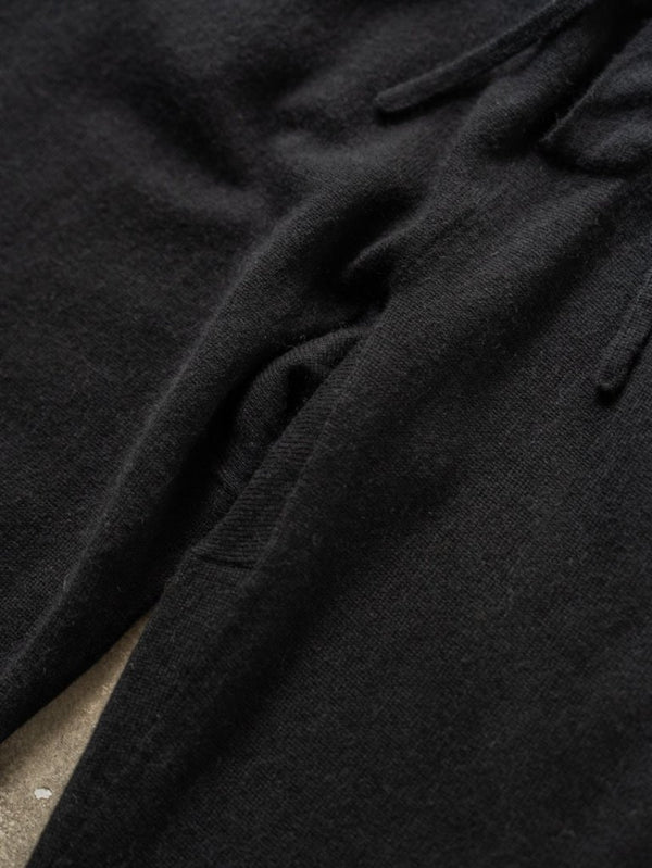 Cashmere Easy Flare Pants【black】 - PRY