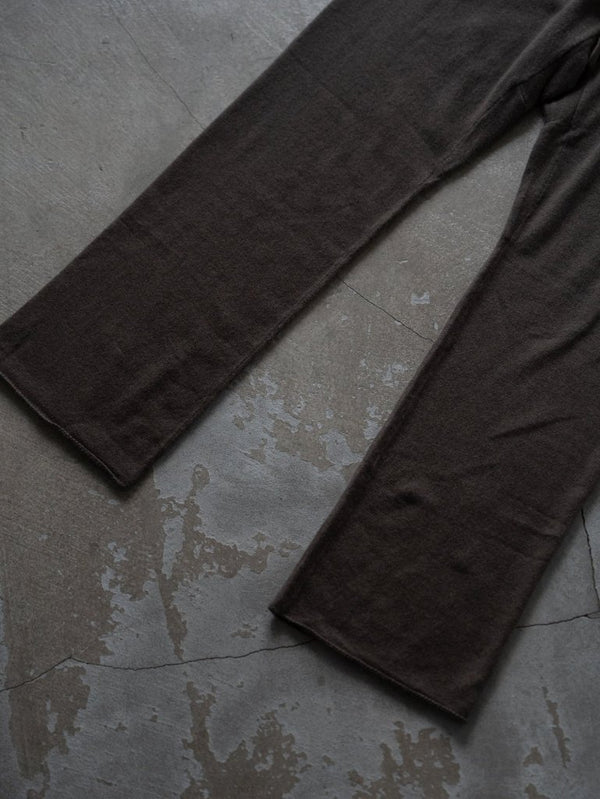 Cashmere Easy Flare Pants【taupe】 - PRY