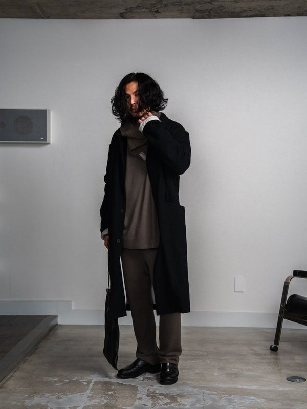 Cashmere Layered Arm Wormer【taupe】 - PRY