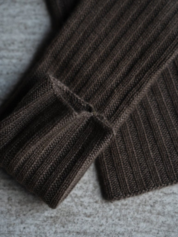 Cashmere Layered Arm Wormer【taupe】 - PRY