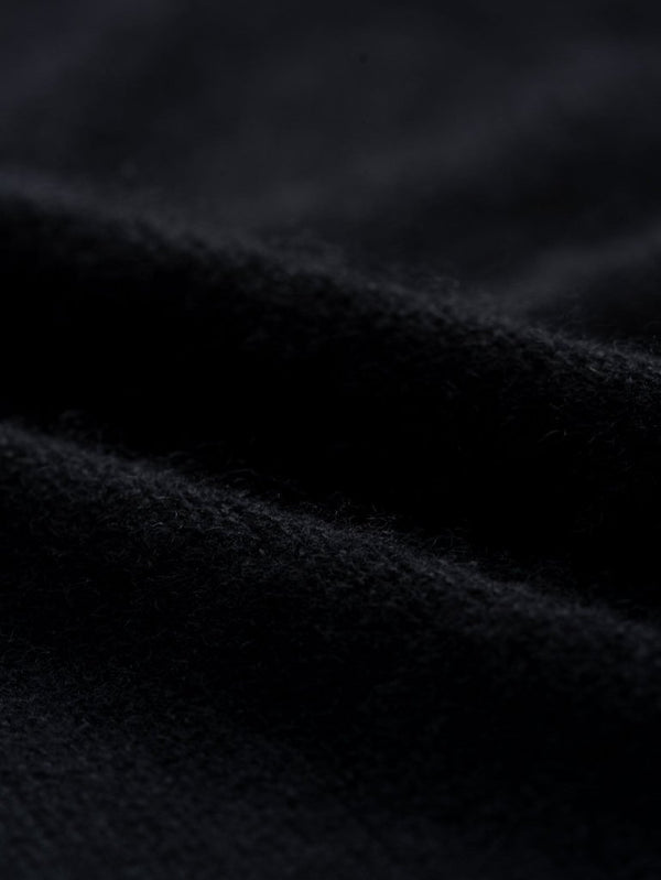 Cashmere Middle Boatneck Sweater【black】 - PRY