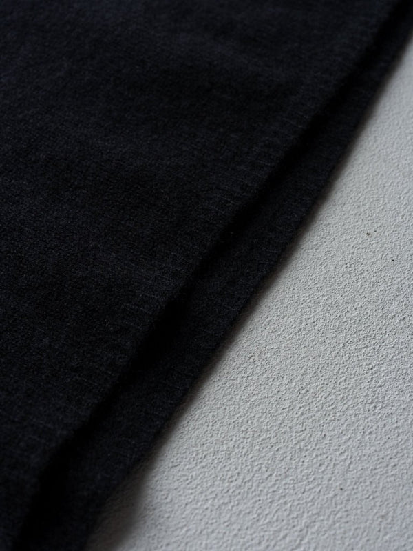Cashmere Middle Boatneck Sweater【black】 - PRY