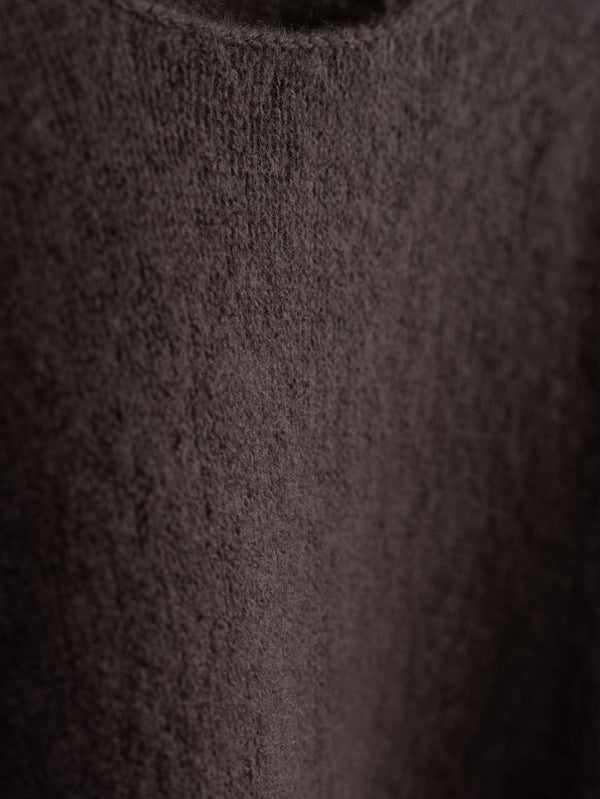 Cashmere Middle Boatneck Sweater【taupe】 - PRY
