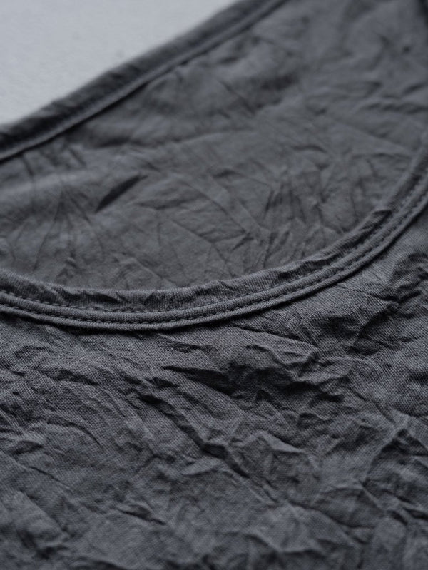 Craft Fabric Layered L/S T-shirt [FOG GRAY] - PRY