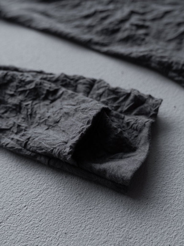 Craft Fabric Layered L/S T-shirt [FOG GRAY] - PRY