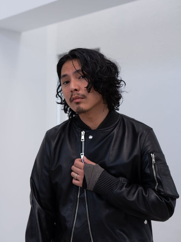 Craft Fabric Layered L/S T-shirt [FOG GRAY] - PRY