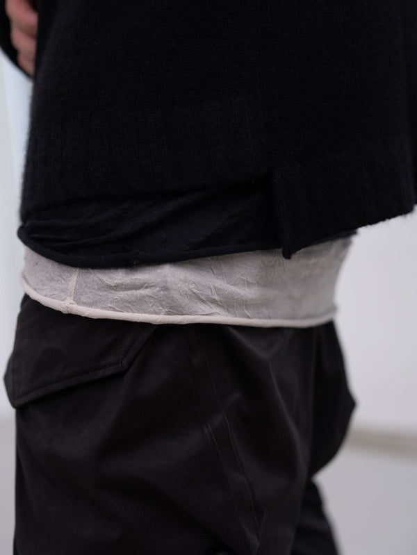 Craft Fabric Layered L/S T-shirt [OYSTER] - PRY