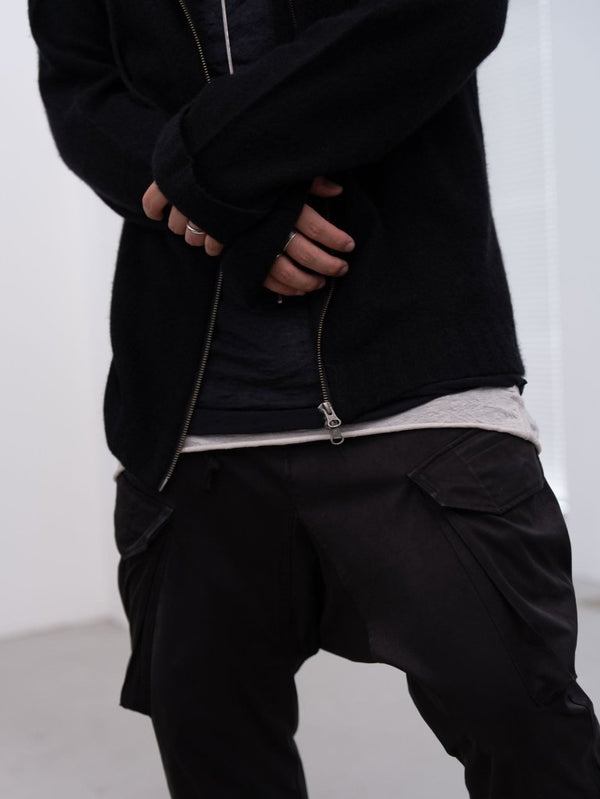 Craft Fabric Layered L/S T-shirt [OYSTER] - PRY
