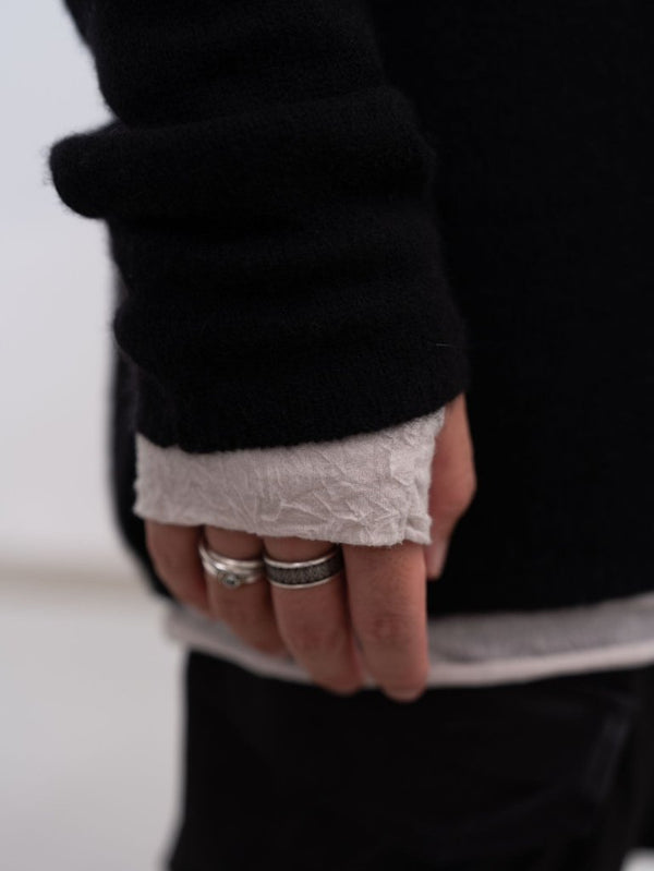 Craft Fabric Layered L/S T-shirt [OYSTER] - PRY
