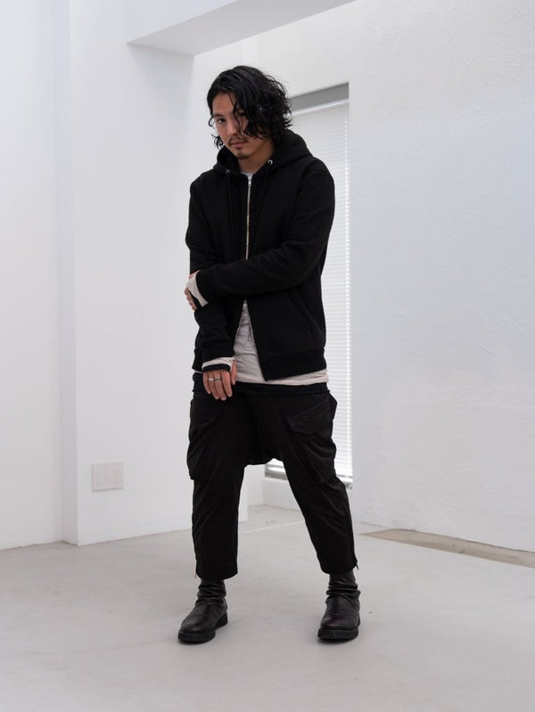 Craft Fabric Layered L/S T-shirt [OYSTER] - PRY