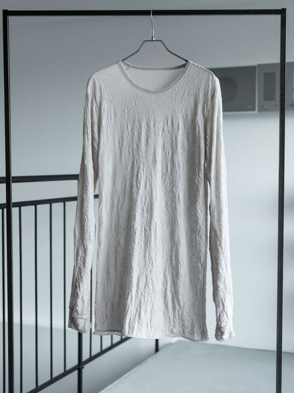 Craft Fabric Layered L/S T-shirt [OYSTER] - PRY