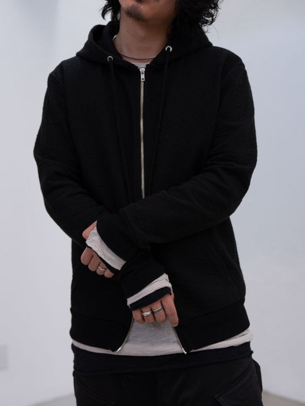 Craft Fabric Layered L/S T-shirt [OYSTER] - PRY
