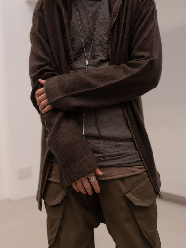 Craft Fabric Layered L/S T-shirt [TAUPE] - PRY