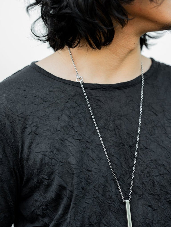 Craft Fabric Layered L/S T-shirt【black】 - PRY