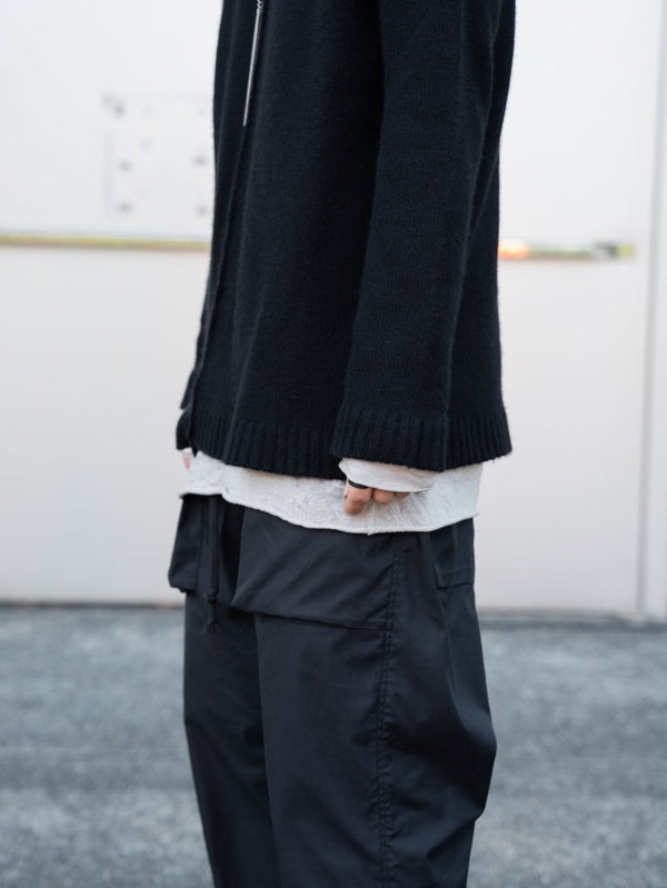 Craft Fabric Layered L/S T-shirt【oyster】 - PRY