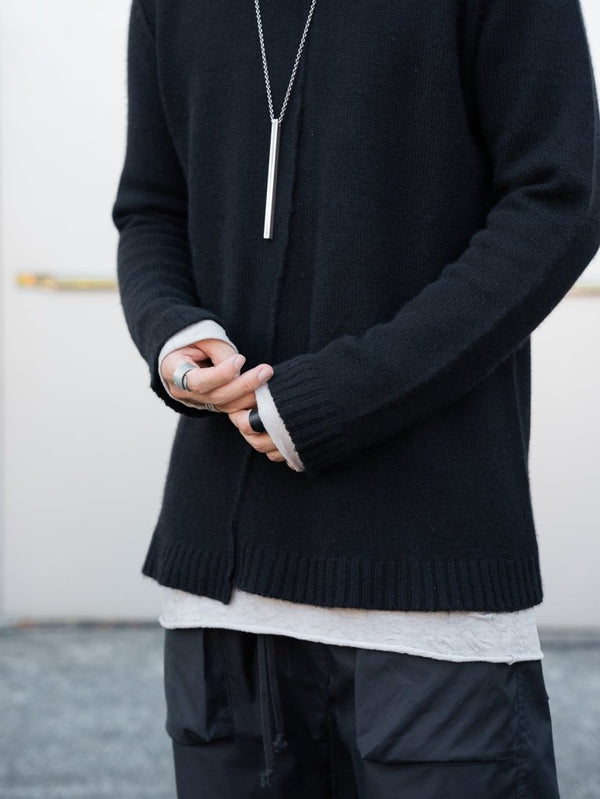 Craft Fabric Layered L/S T-shirt【oyster】 - PRY