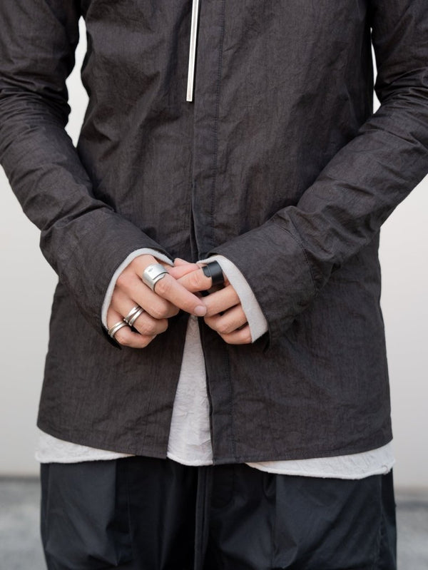 Craft Fabric Layered L/S T-shirt【oyster】 - PRY