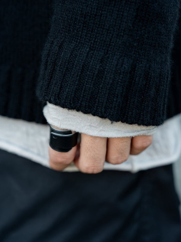 Craft Fabric Layered L/S T-shirt【oyster】 - PRY