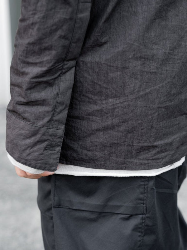 Craft Fabric Layered L/S T-shirt【oyster】 - PRY