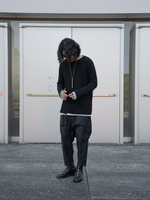 Craft Fabric Layered L/S T-shirt【oyster】 - PRY