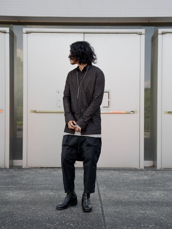 Craft Fabric Layered L/S T-shirt【oyster】 - PRY