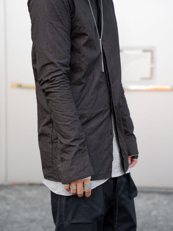 Craft Fabric Layered L/S T-shirt【oyster】 - PRY