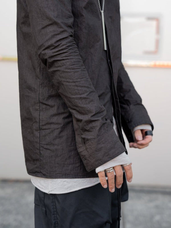 Craft Fabric Layered L/S T-shirt【oyster】 - PRY