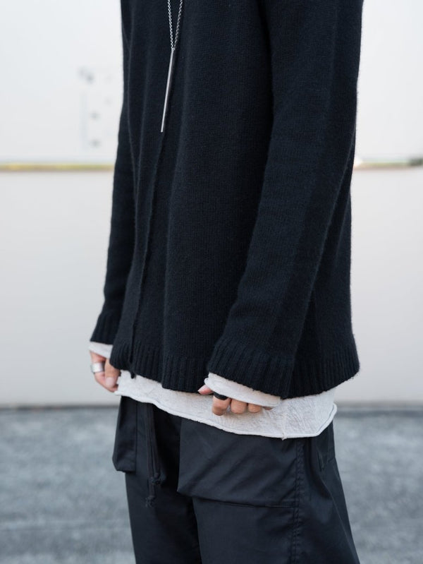 Craft Fabric Layered L/S T-shirt【oyster】 - PRY