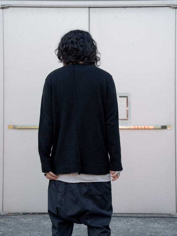 Craft Fabric Layered L/S T-shirt【oyster】 - PRY