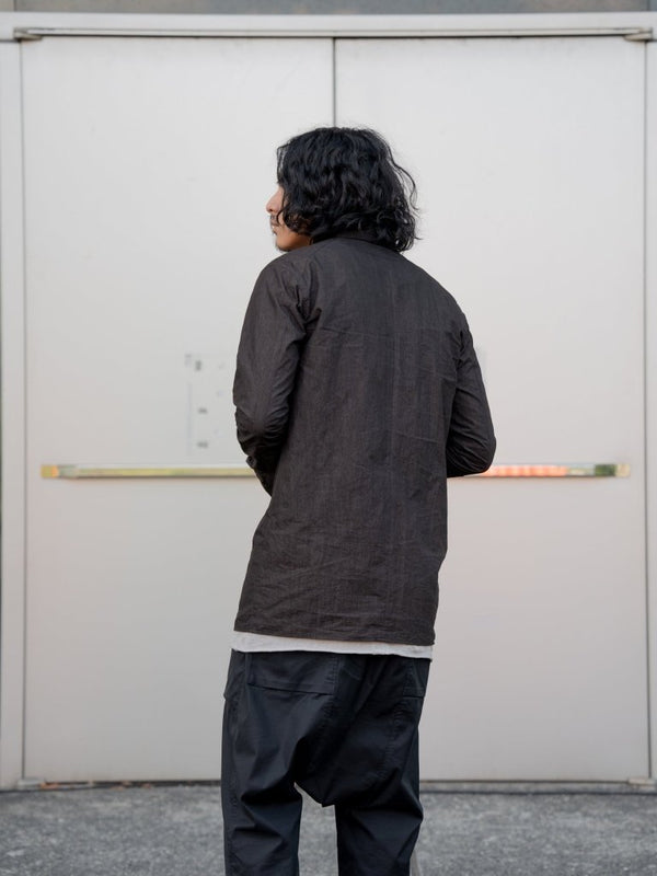 Craft Fabric Layered L/S T-shirt【oyster】 - PRY