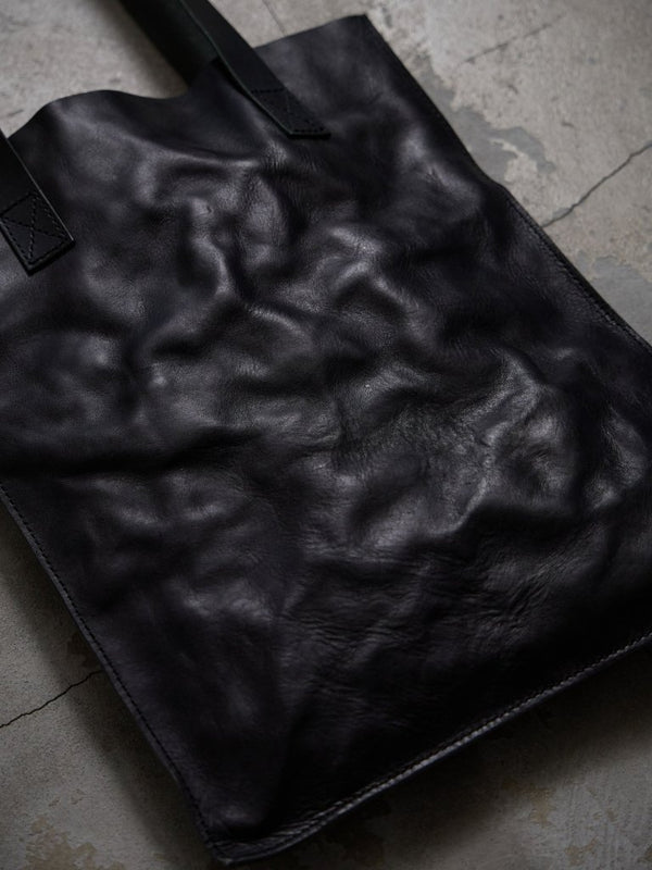 Crafted Leather Tote Bag - PRY