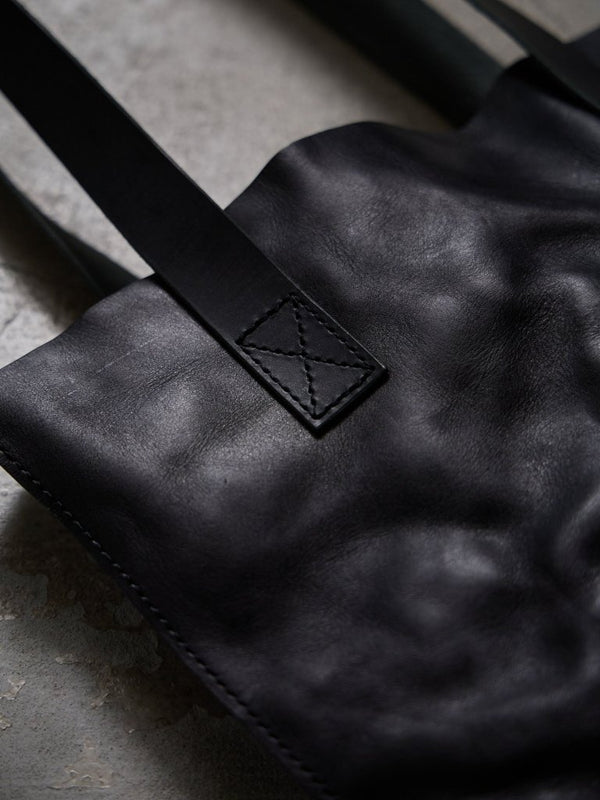 Crafted Leather Tote Bag - PRY