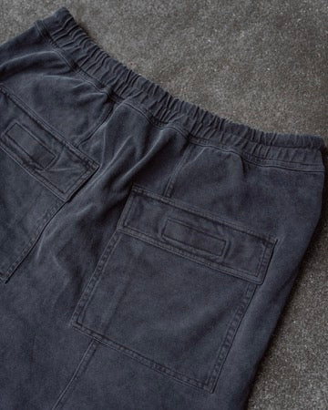 Cut-off Sarouel Shorts [pigment gray] - PRY