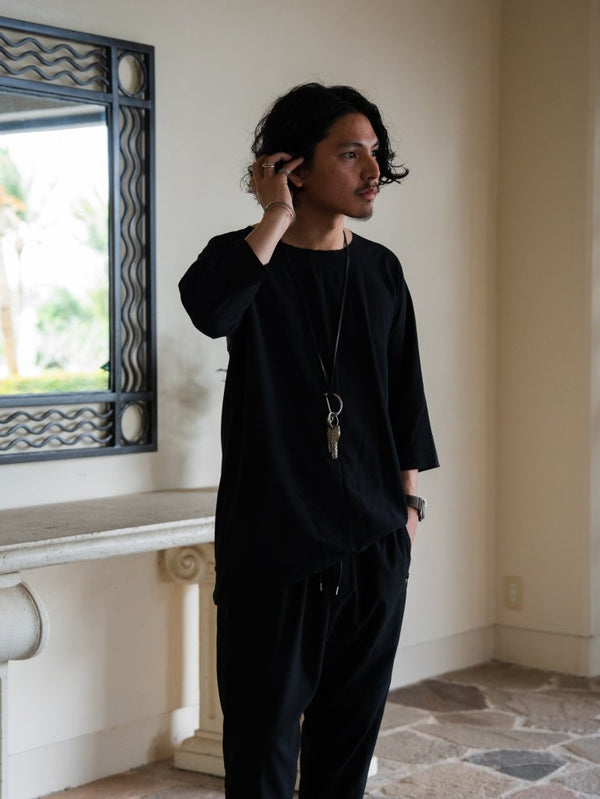 D - Clasp Key Ring with GUIDI Leather Code - PRY