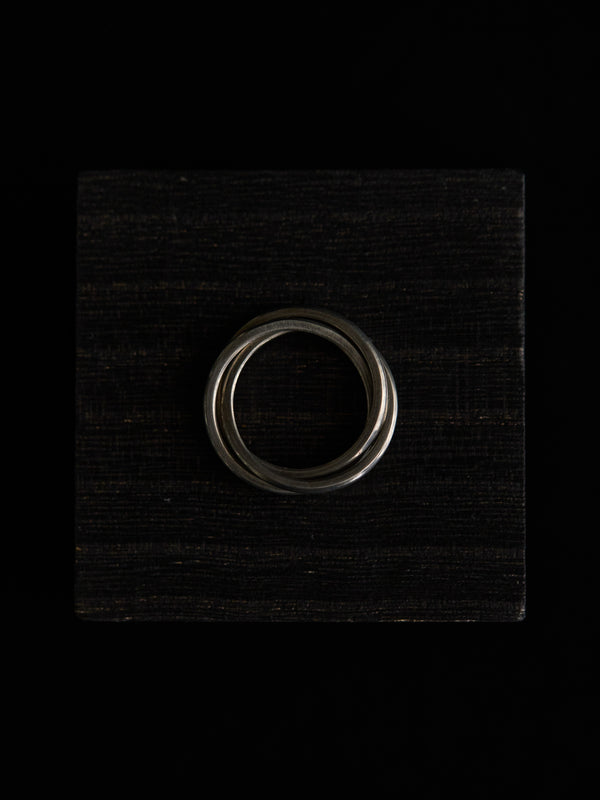Slit Trinity Ring [slv925]