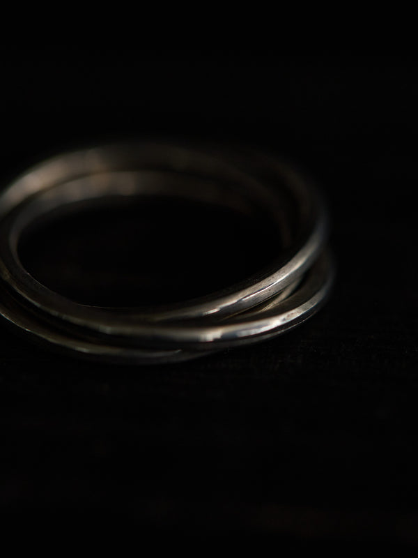Slit Trinity Ring [slv925]