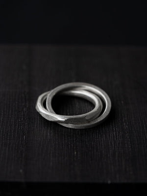 Double Crafted Edge Ring - PRY