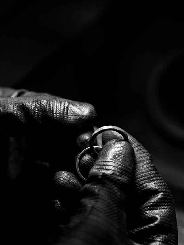 Double Crafted Edge Ring - PRY