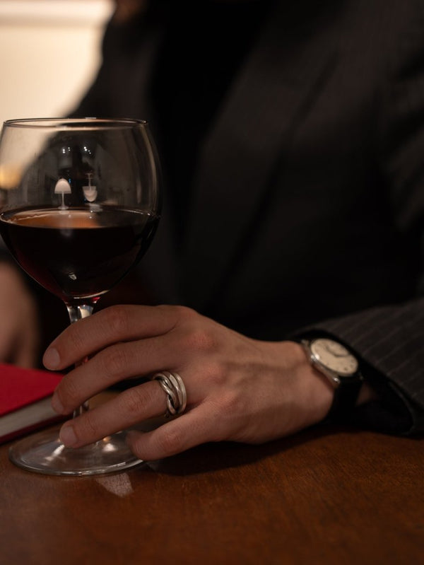 Double Crafted Edge Ring - PRY