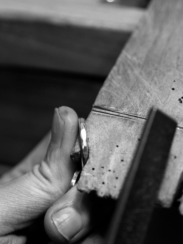 Double Crafted Edge Ring - PRY