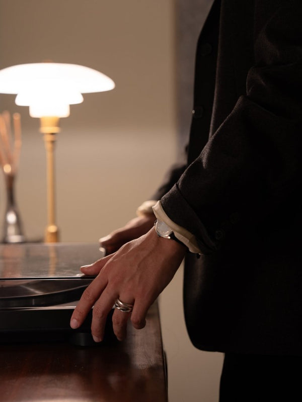 Double Crafted Edge Ring - PRY