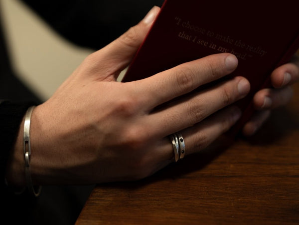 Double Crafted Edge Ring - PRY