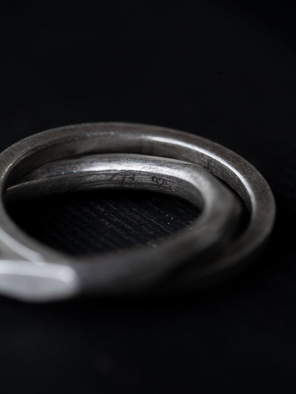 Double Crafted Edge Ring - PRY